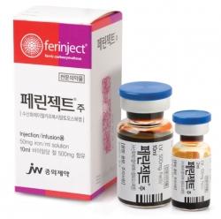 JW중외제약 ‘페린젝트’, 빈혈 동반 암 환자 치료효과 확인